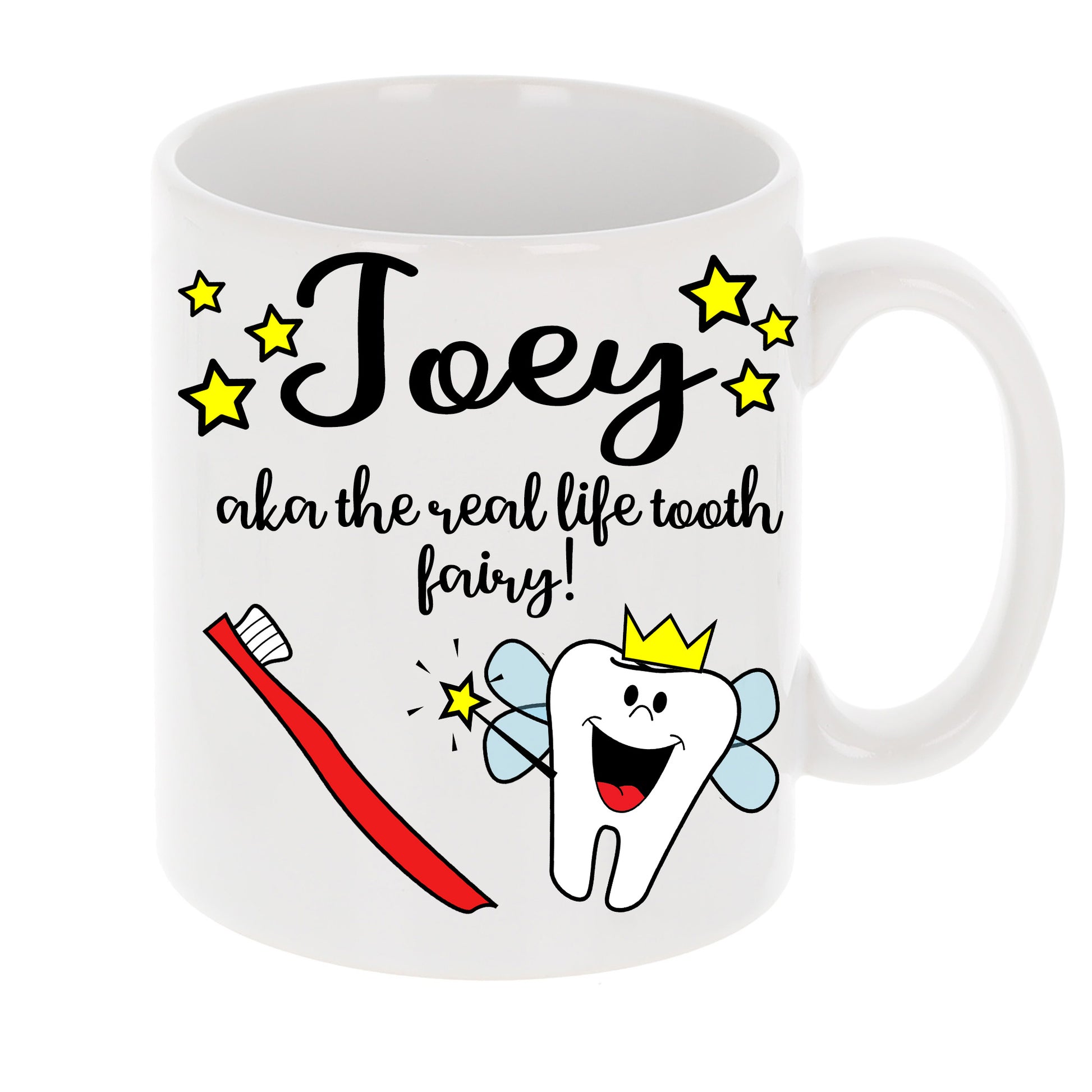 Personalised Dentist AKA The Real Life Tooth Fairy Mug and/or Coaster Gift  - Always Looking Good -   