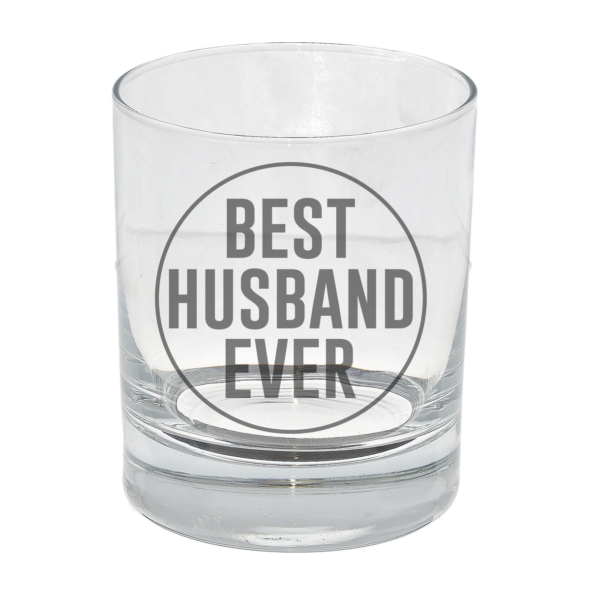 engraved empty Whisky Tumbler