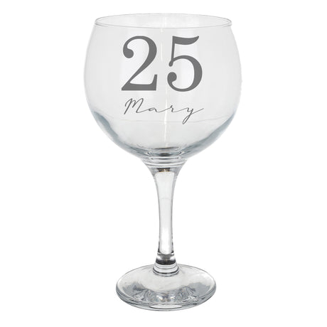 Stemmed Gin Glass