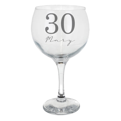 Stemmed Gin Glass
