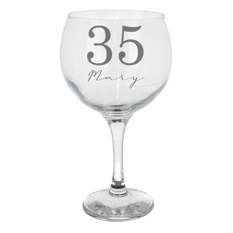 Stemmed Gin Glass