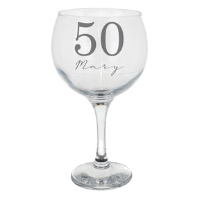 Stemmed Gin Glass