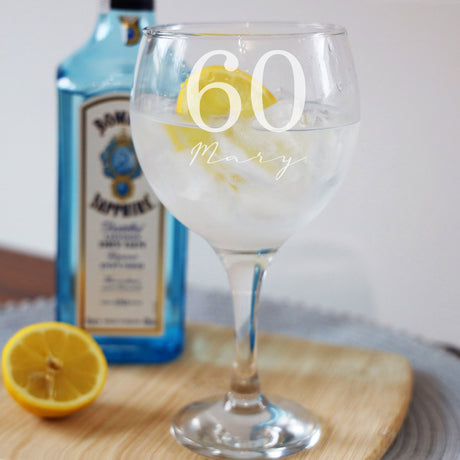 Stemmed Gin Glass