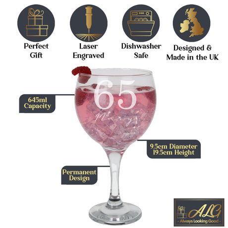 Stemmed Gin Glass