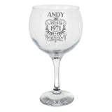 Stemmed Gin Glass