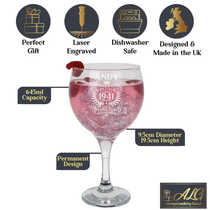 Stemmed Gin Glass