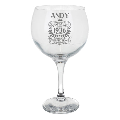 Stemmed Gin Glass