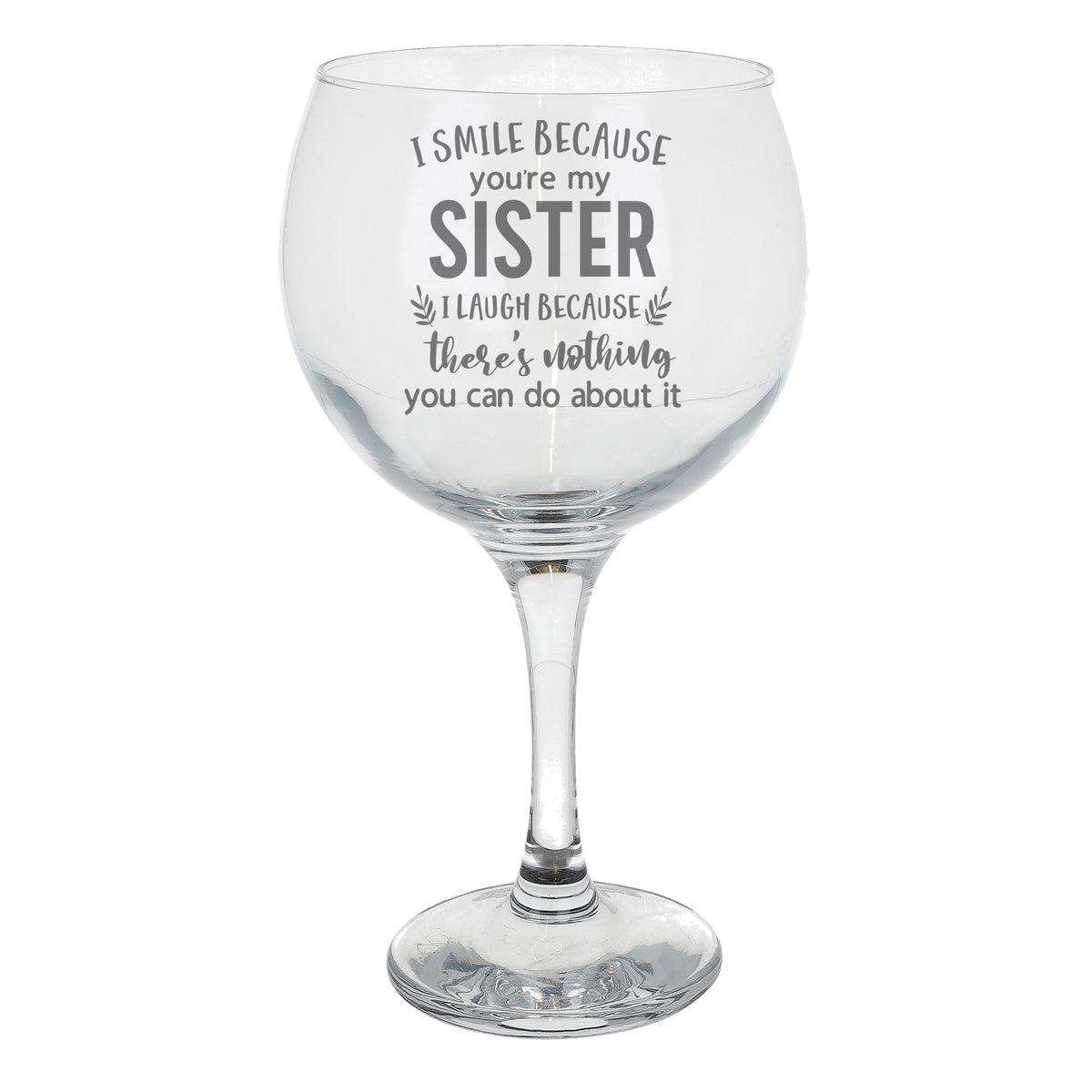 Stemmed Gin Glass