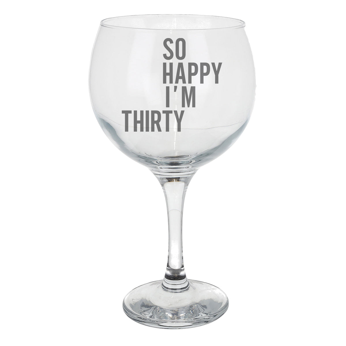 Stemmed Gin Glass