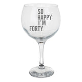Stemmed Gin Glass
