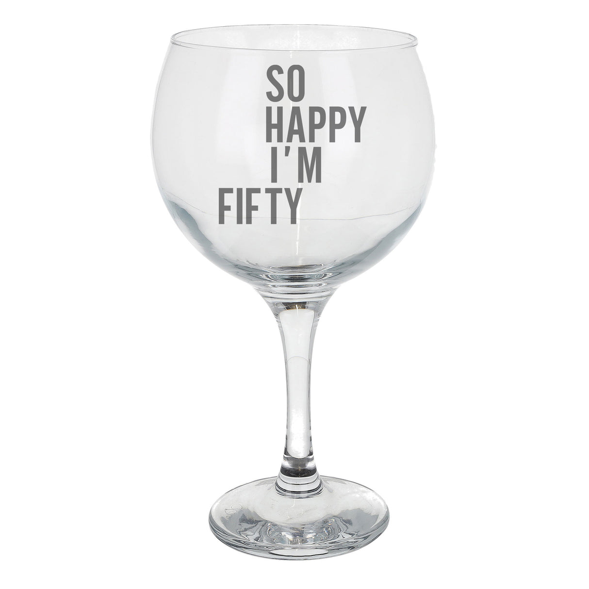 Stemmed Gin Glass