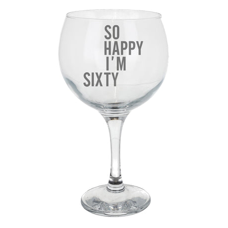 Stemmed Gin Glass
