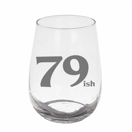 Stemless Gin Glass