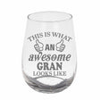 Stemless Gin Glass