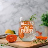 Stemless Gin Glass
