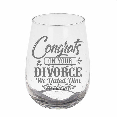 Stemless Gin Glass