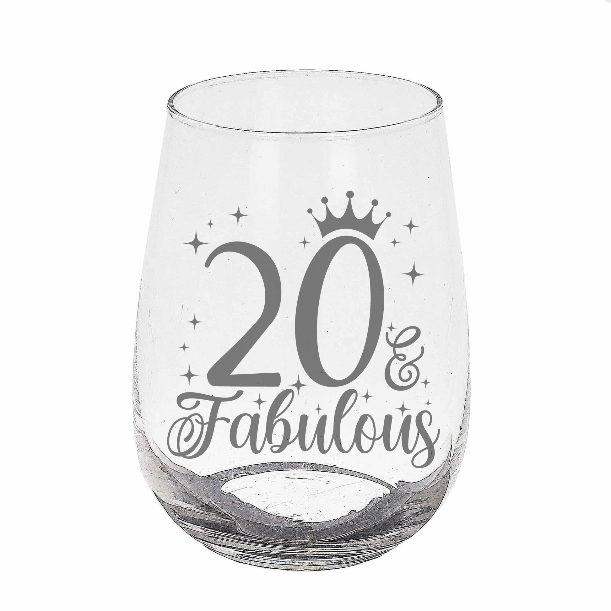 Stemless Gin Glass