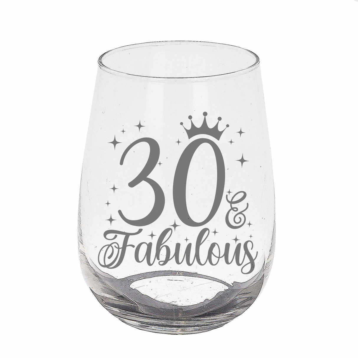 Stemless Gin Glass