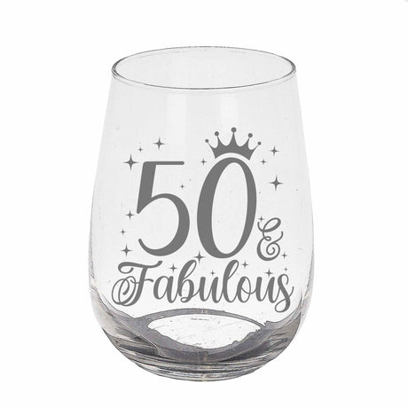 Stemless Gin Glass