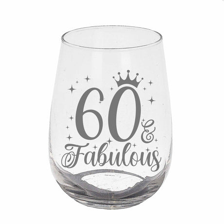 Stemless Gin Glass