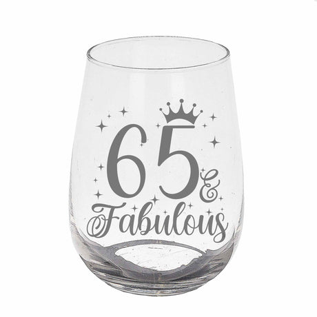 Stemless Gin Glass