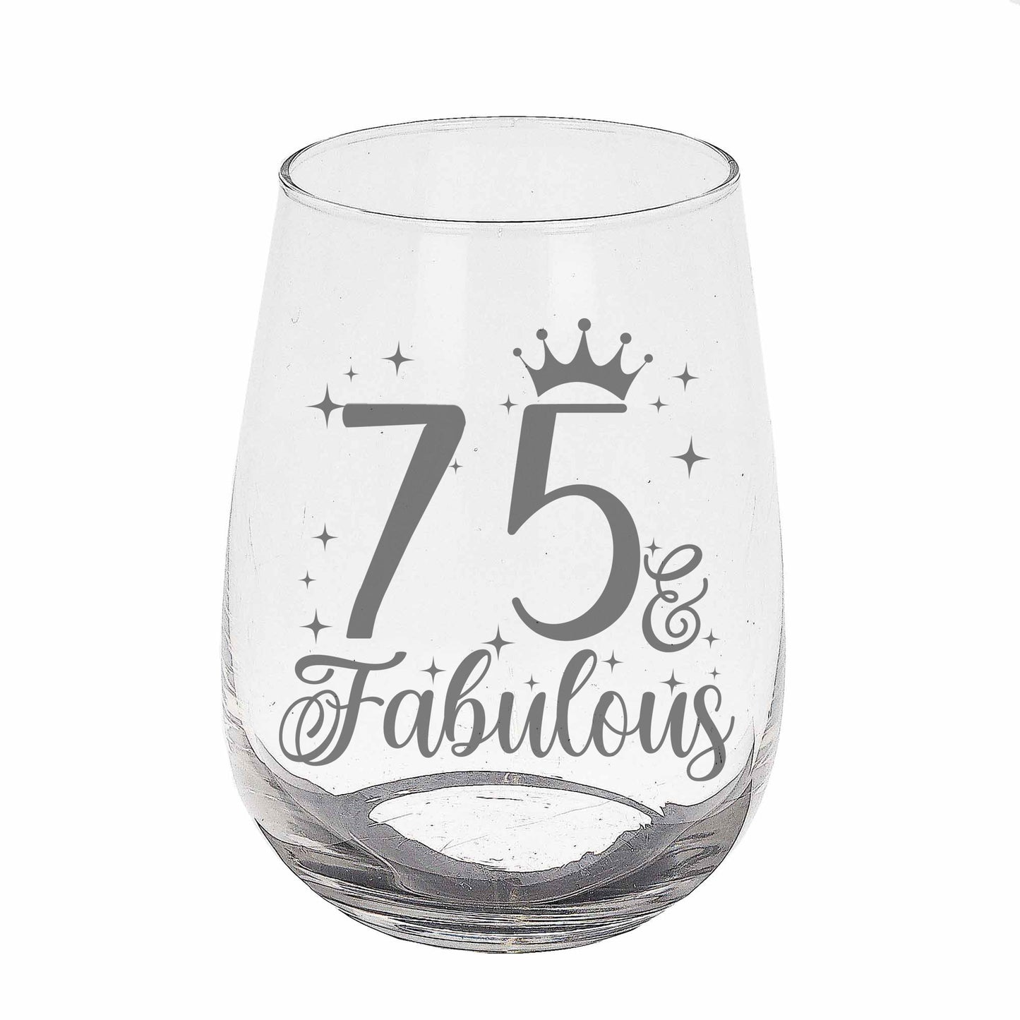 Stemless Gin Glass