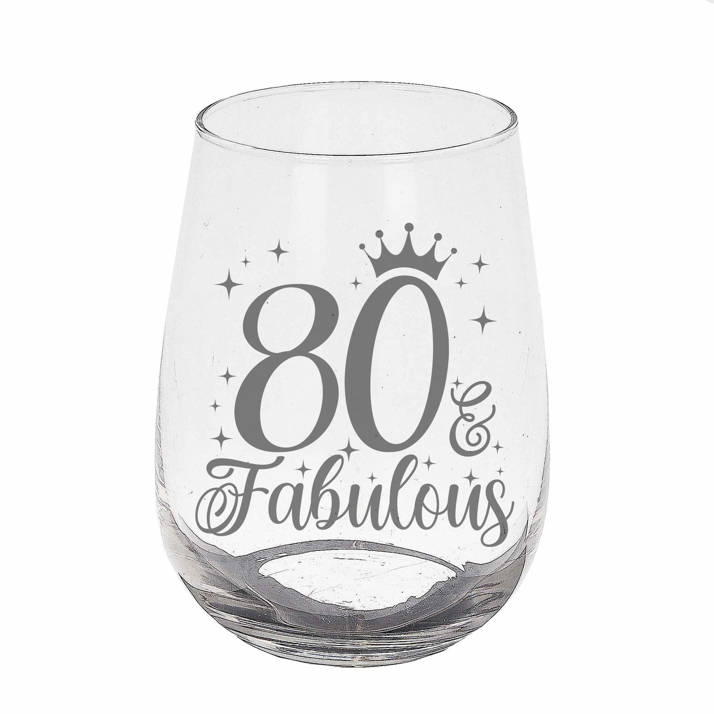 Stemless Gin Glass