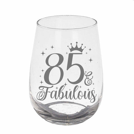 Stemless Gin Glass