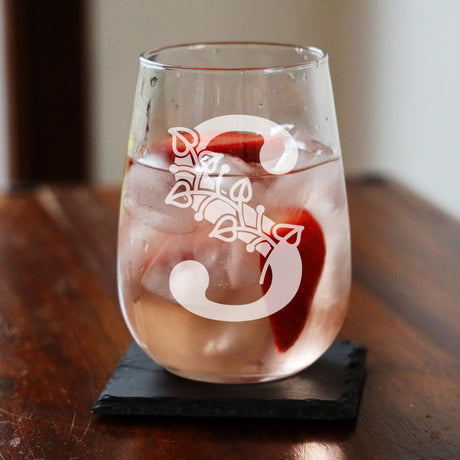Stemless Gin Glass
