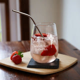 Stemless Gin Glass
