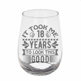 Stemless Gin Glass