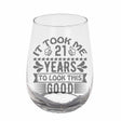 Stemless Gin Glass