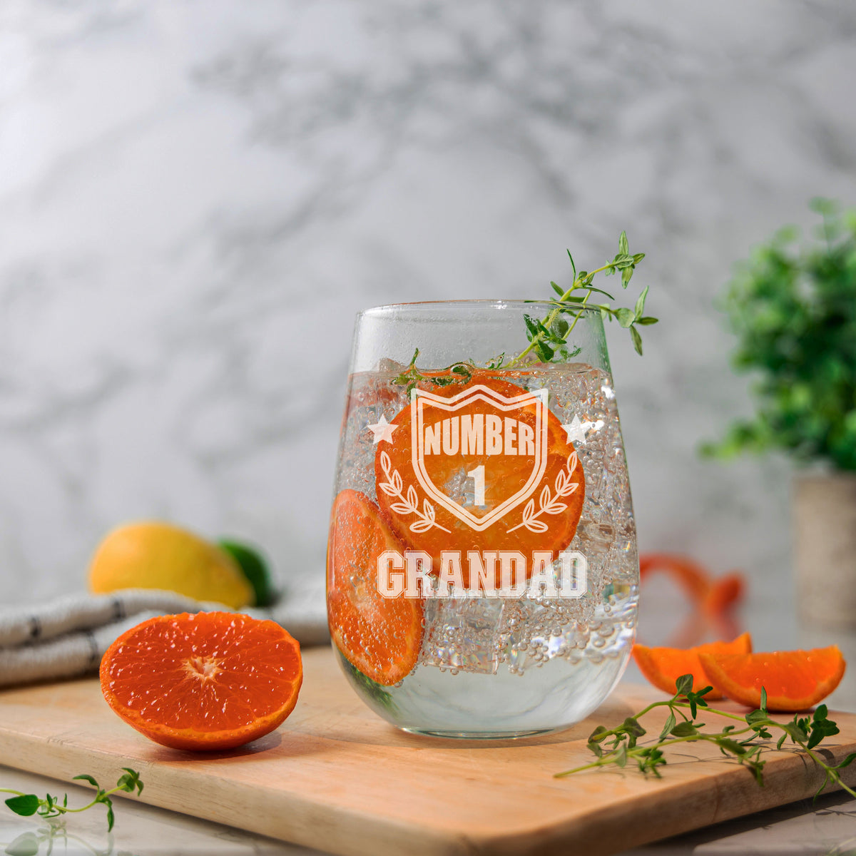 Stemless Gin Glass