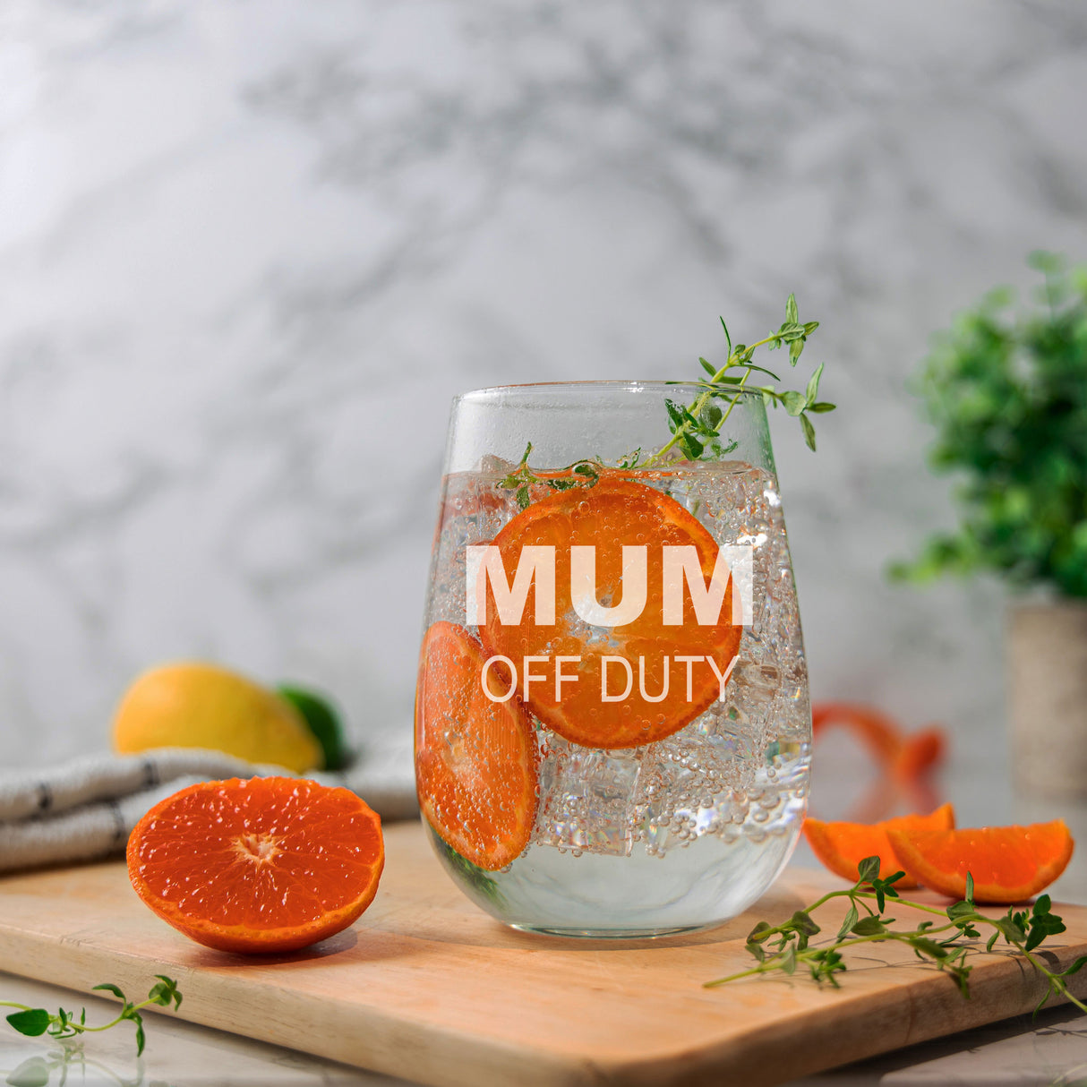 Stemless Gin Glass