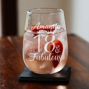 Stemless Gin Glass