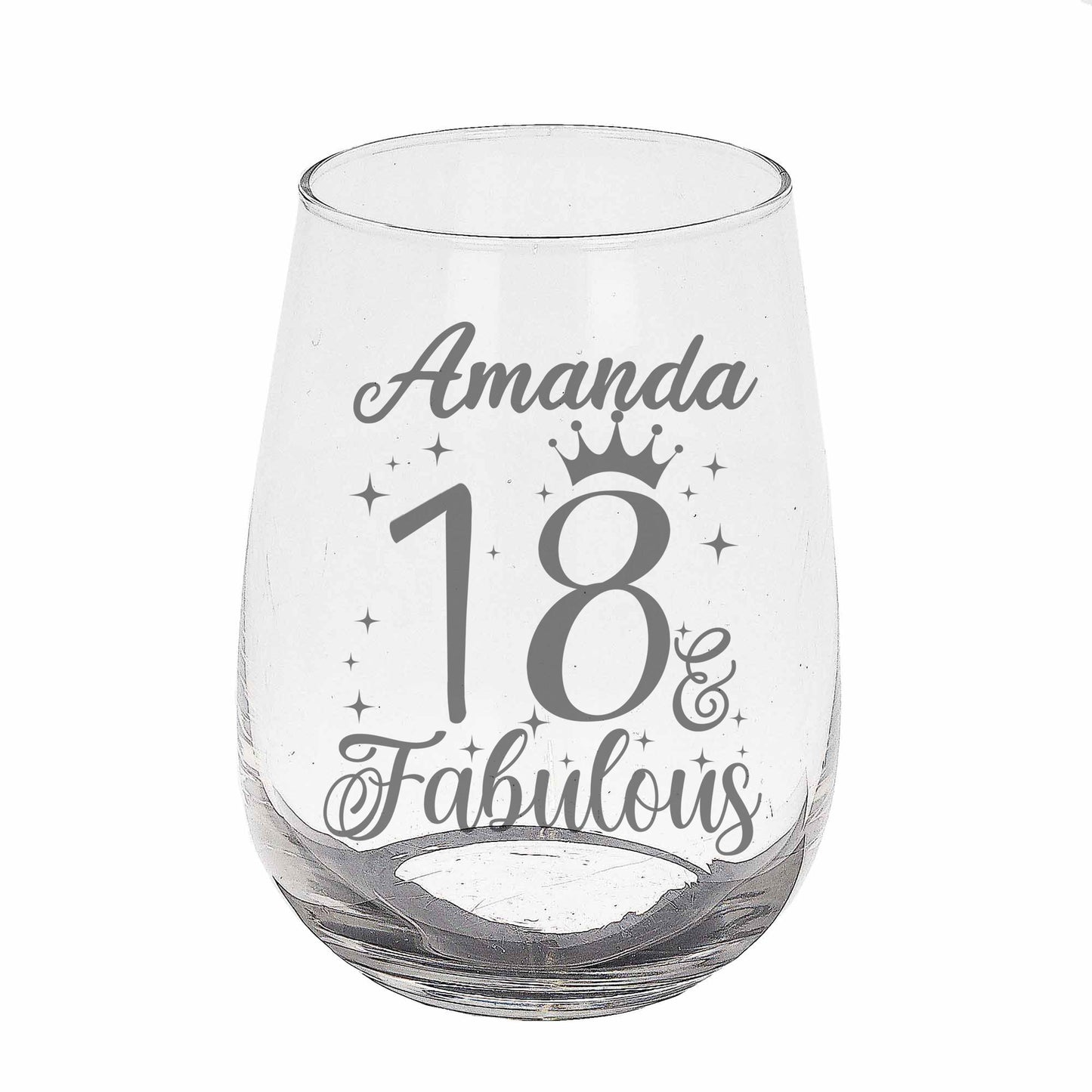 Stemless Gin Glass
