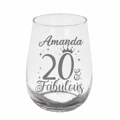 Stemless Gin Glass
