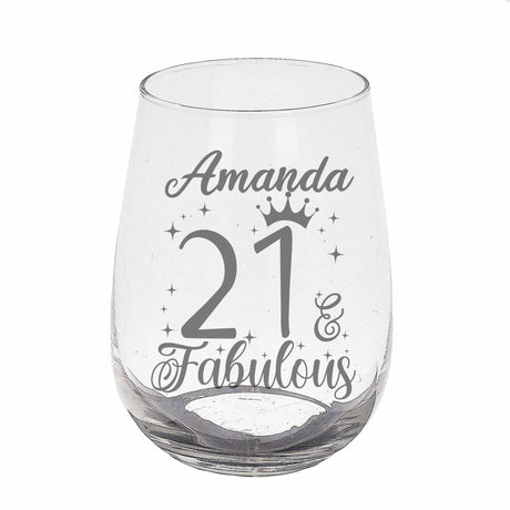 Stemless Gin Glass
