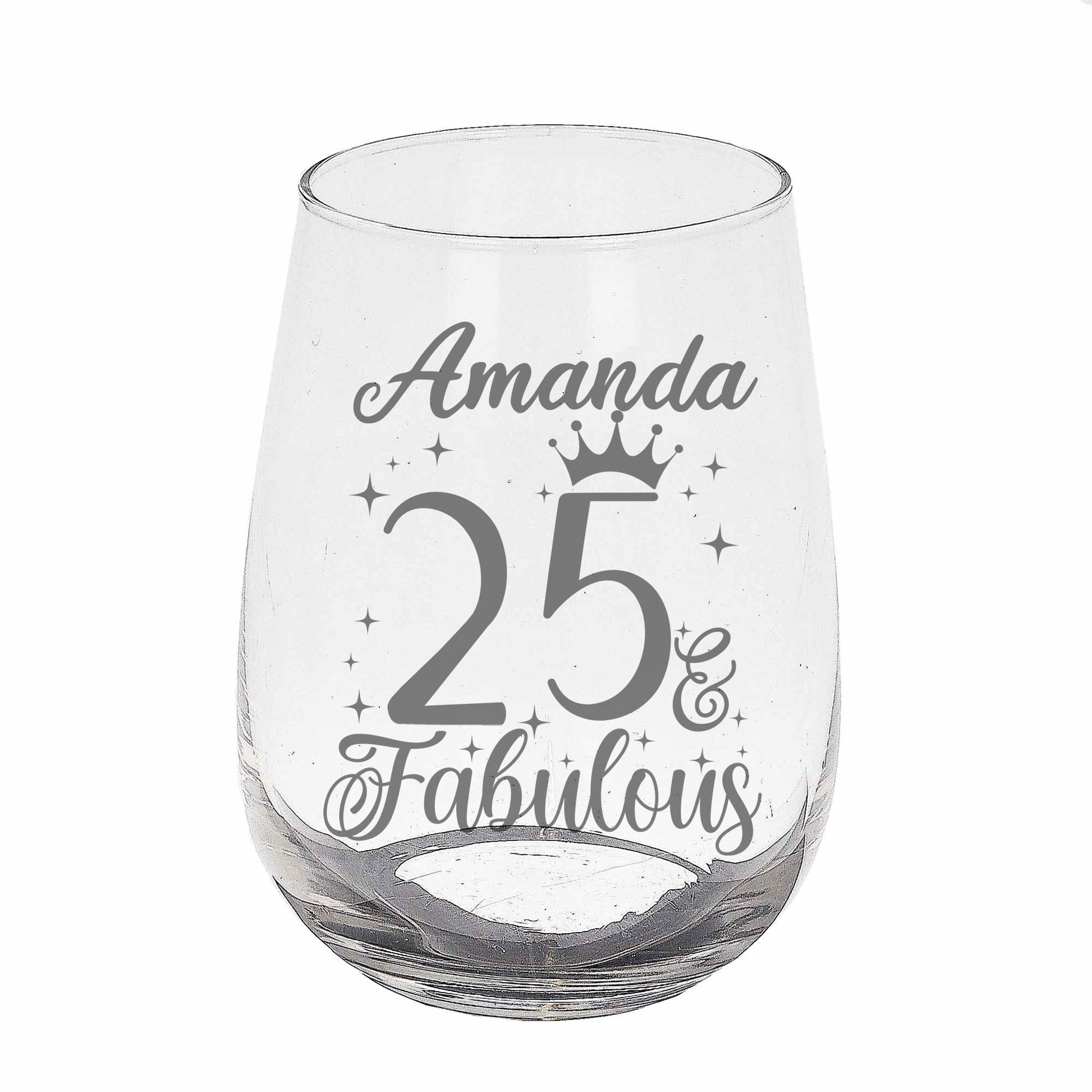 Stemless Gin Glass