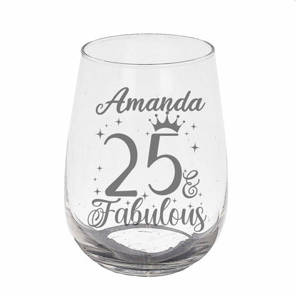 Stemless Gin Glass