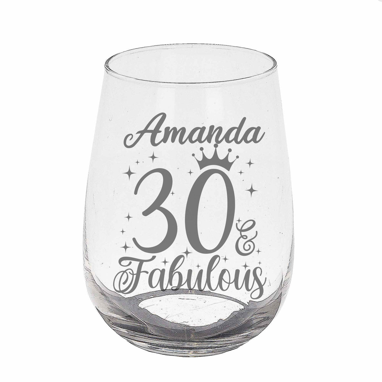 Stemless Gin Glass