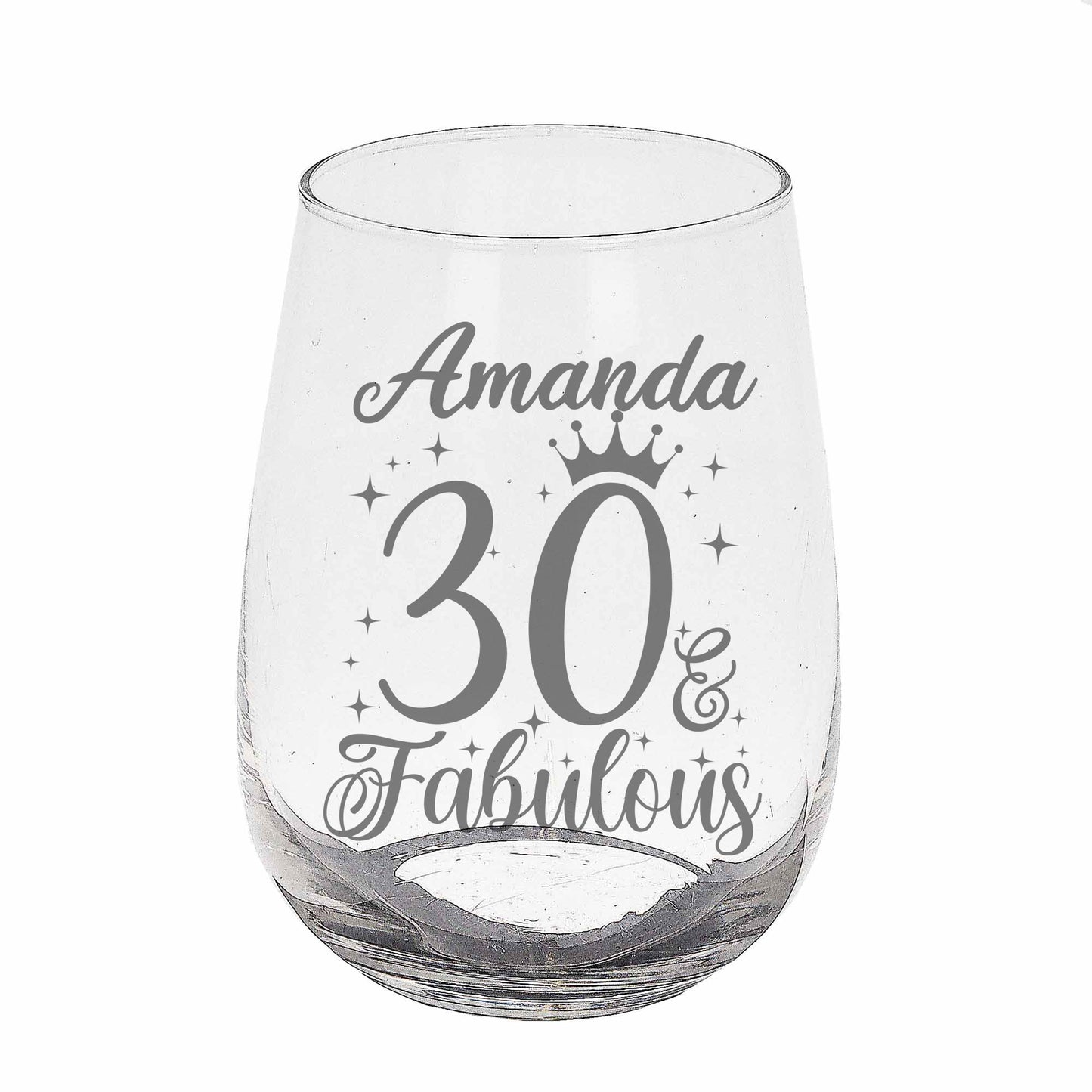 Stemless Gin Glass