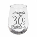 Stemless Gin Glass