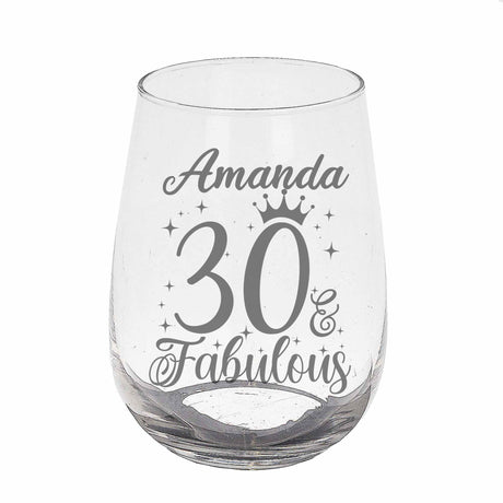 Stemless Gin Glass