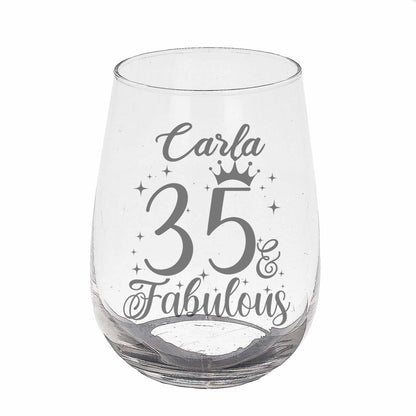 Stemless Gin Glass