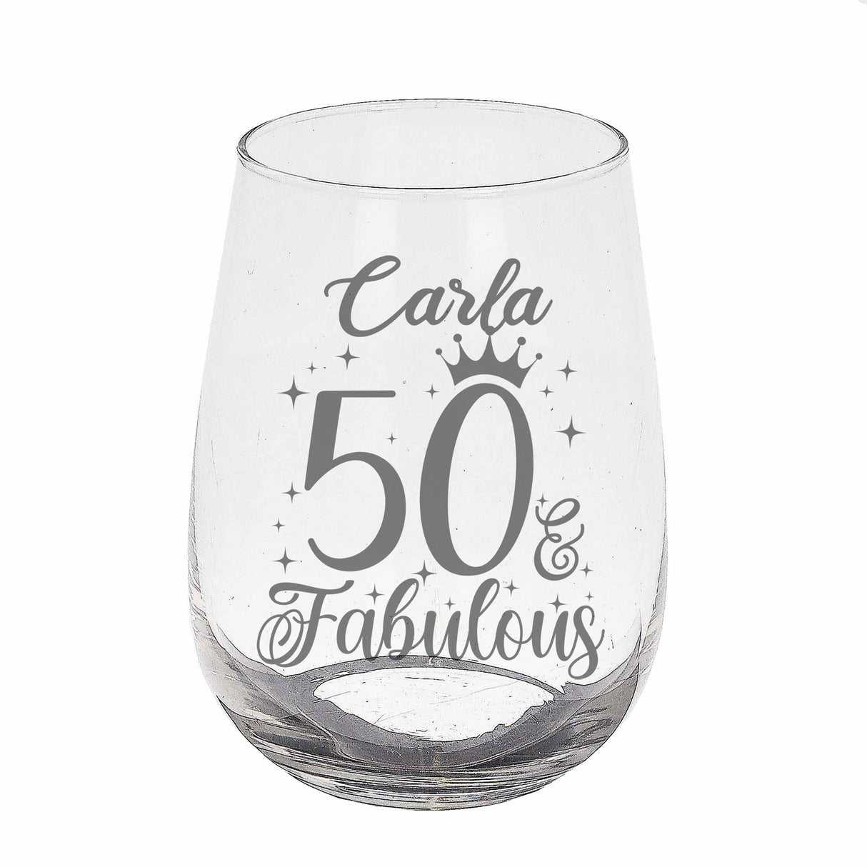 Stemless Gin Glass