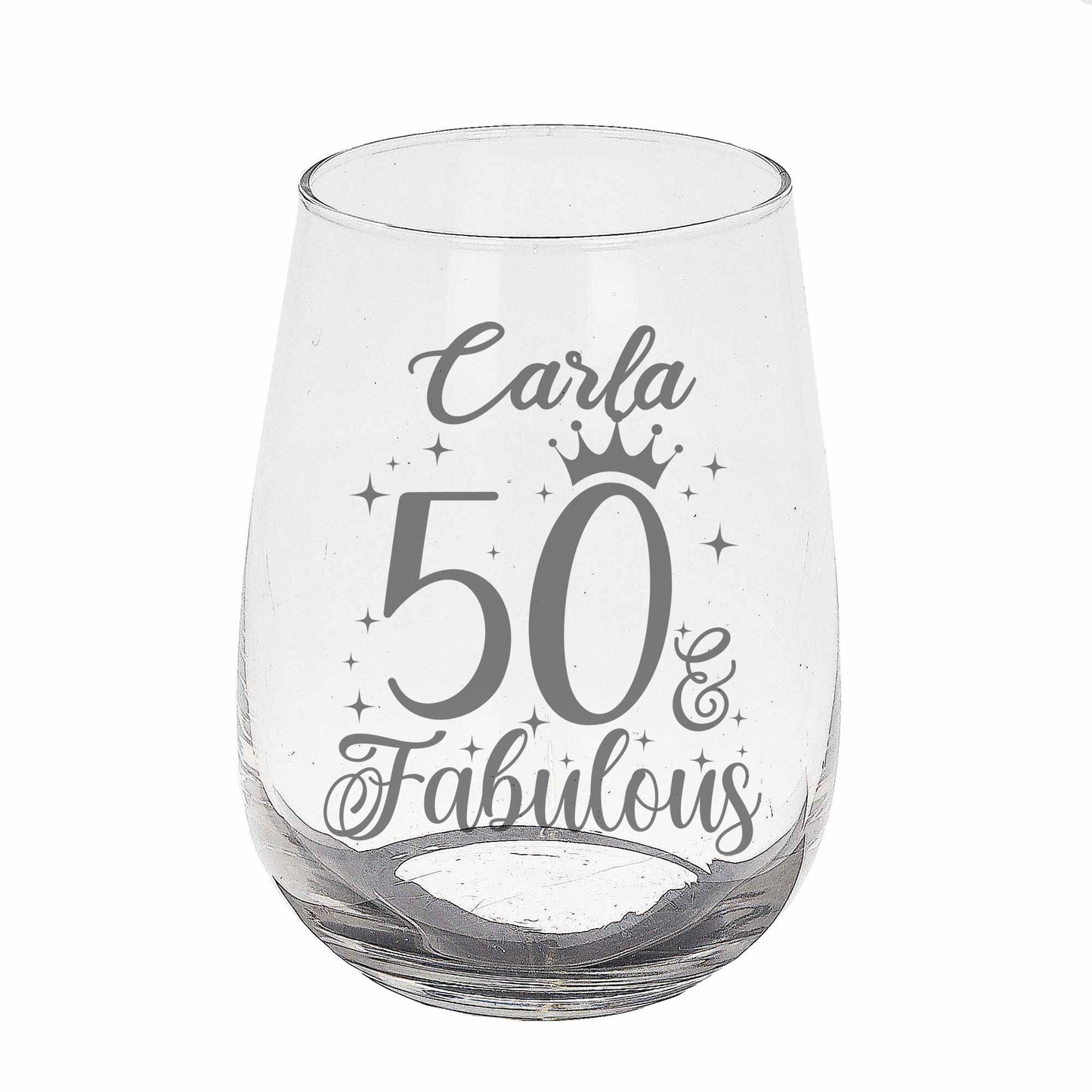 Stemless Gin Glass