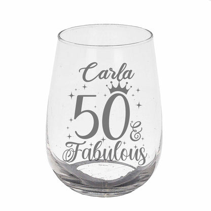 Stemless Gin Glass