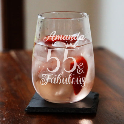 Stemless Gin Glass