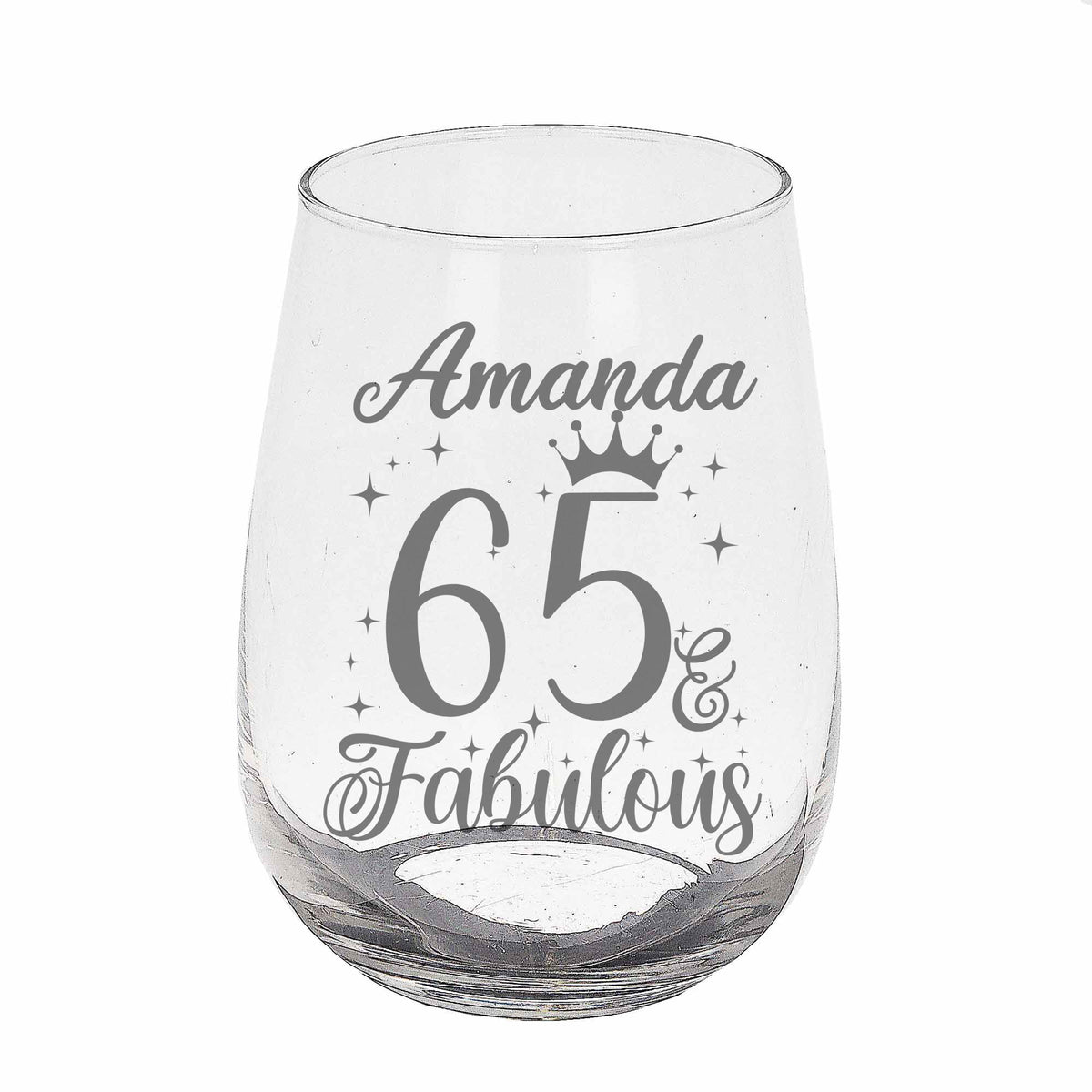 Stemless Gin Glass